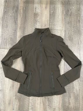 lululemon define Olive Full-Zip Performance Jacket